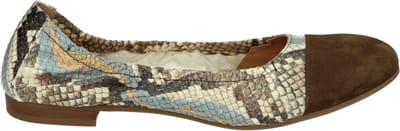 Donna Carolina - 57170402 - Ballerinaschoenen - Kleur: Bruin - Maat: 36