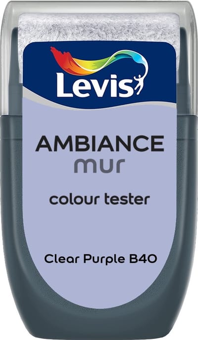 Levis - Muurverf Kleurtester Mat Mix - Clear Purple B40 - Mengverf - 30 Ml