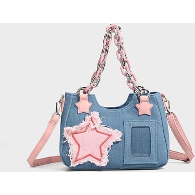 Denim Oksel Shopper Totes Grote Capaciteit Designer Hobo Schoudertas Luxe Dames Handtas Kleine Crossbody Tas gray