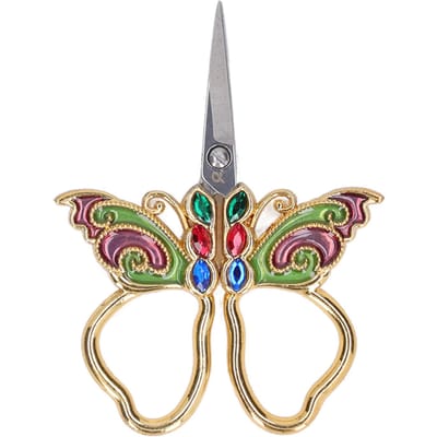 Naaischaar Vintage Stijl Roestvrij Staal Scherp Decoratief Draagbaar Praktisch 3.5x6.4x8.3cm
