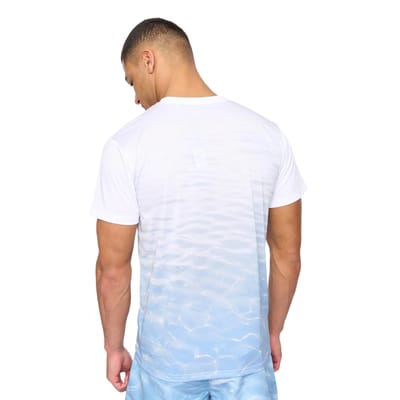 Henleys Heren Henpool T-Shirt (Denim Blauw)
