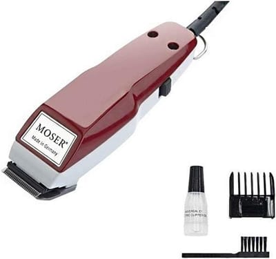 Mini Tondeuse - Haartrimmer Baardtrimmer - Precisie Knippen - Zero Overlap Mogelijk - 32 mm Snijbreedte - Rood
