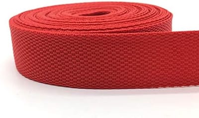Singelband Nylon - Band voor tassen - Kleding maken - Hoge UV-bestendigheid - 10 yards - Rood