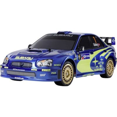 Tamiya Modelbouwpakket Auto - 47372 RC Subaru Impreza WRX Mexico 2004 TT-01E RC Plastic - 1:10 - Modelbouw