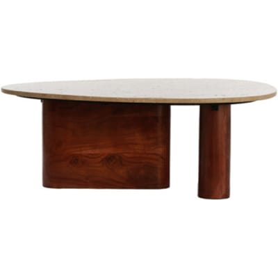 Light & Living - Tafel MAHELONA - Bruin - 90x72x31 cm