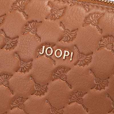 Joop! Legero Stampa Crossbody tas Leder 26 cm - Dames - cognac