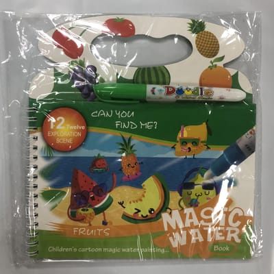 Herbruikbare Magische Watervolgende Boekjes Voor Kinderen 2-4 Jaar Montessori Sensorisch Speelgoed Met Pen Vroeg Onderwijs Leren Speelgoed Cadeau