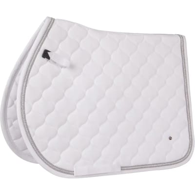 Qhp Zadeldek Qhp Sparkle Veelzijdigheid Wit