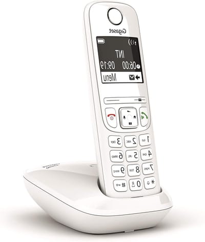 Draadloze Telefoon - Huistelefoon - Bellen Thuis - Speciaal voor Italië - 100 Namen - Wit