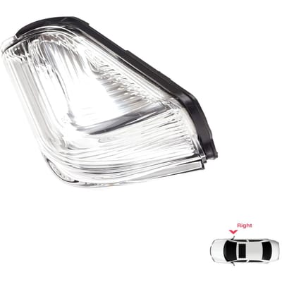 BSP592-2 Clignotant de Rétroviseur Latéral Répétiteur Clignotant Lentille Droit pour VW Crafter 1 Mercedes Sprinter 906 2E0953050A