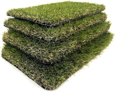 Kunstgras Tapijt - Kunstgazon Tuin Tapijt - Tuin Decoratie - Vierkleurig Natuurlijk Effect - 10 m² - Groen
