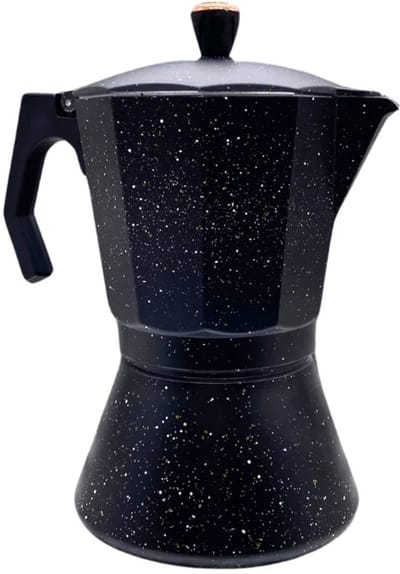 Moka Pot 6 Kops – Percolator Inductie – RVS en Aluminium Espressomaker – Espresso Koffiemaker