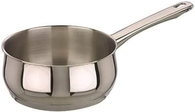 Kleine Roestvrijstalen Steelpan voor Inductie, 12 cm