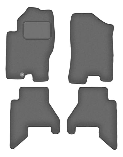 Grafiet automatten voor: Nissan Pathfinder 5-zits (vóór facelift) (2005-2010)