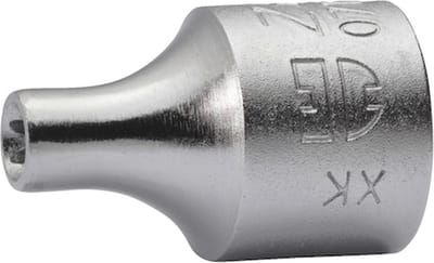 Wurth - 3/8 inch dopsleutel buiten-TX kort - 3/8 inch dopsleutel-inzetstuk Voor schroeven met buiten-TX, kort Soort aandrijving Binnenvierkant Aansluiting E5