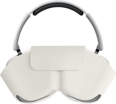 kwmobile cover voor over-ear koptelefoon - geschikt voor Nothing Headphone (1) - Van flexibel silicone - In wit
