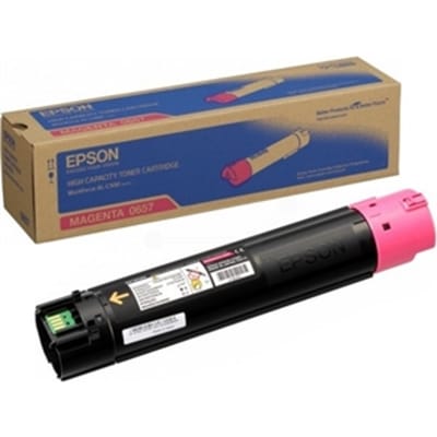 Epson S050657 toner cartridge magenta hoge capaciteit (origineel)