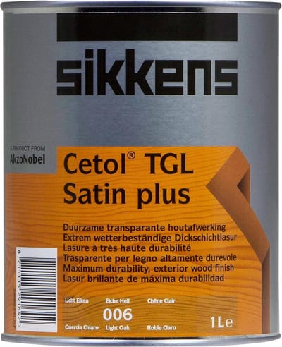 Sikkens Cetol Tgl Satin Plus - 1L - 006 - Lichte Eik