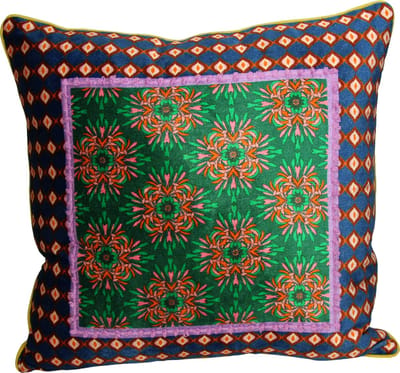Kussen Retro Fluweel Paars 45x45cm