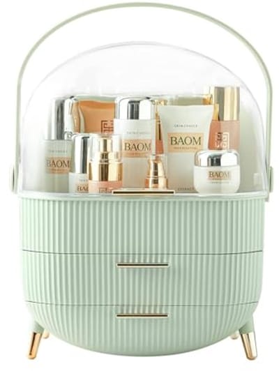Make-up organizer opslagdoos voor cosmetica - stofdicht en waterdicht