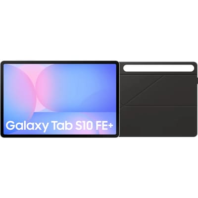 Samsung Galaxy Tab S10 FE Plus 13,1 inch 256GB Wifi Lichtblauw + Book Case Zwart