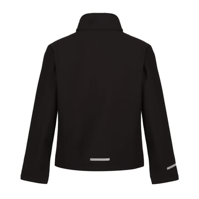 Regatta Kinder/Kids Ablaze 2 Layer Soft Shell Jas (Zwart)