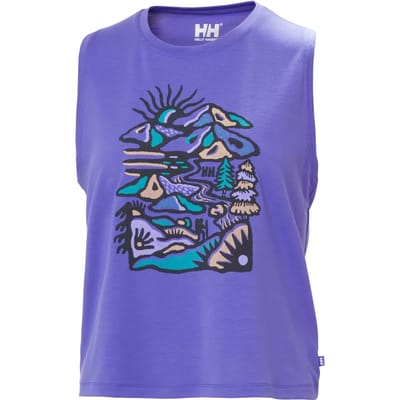 Damestanktop Helly Hansen Skog Graphic
