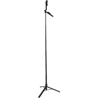 Trépied Selfie Stick pour Téléphone 1,75M Réglable Rotatif à 360 Degrés Portable Anti-Secousse Télécommande white