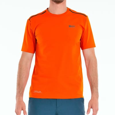 +8000 Grandon T-shirt Met Korte Mouwen Oranje S Man