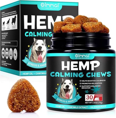 Kalmerende Snacks Hond | Peking Eend | Anti Stress, Anti Angst & Anti Agressie | 100% Natuurlijk | Hondensnacks | 30 Hondenkoekjes