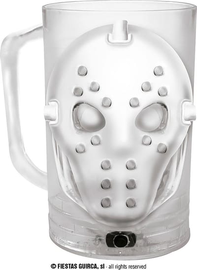 Fiestas Guirca - Beker Jason met licht 10 x 14 cm (700 ml)