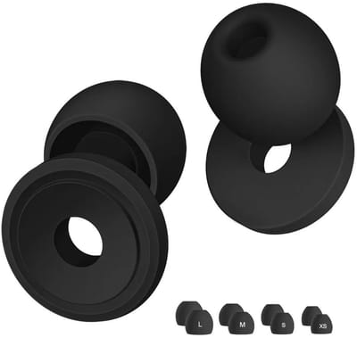 Nova Venture CometPods – Loop Earplugs Style – 33dB Noise Reduction Earplugs – The Quiet Experience – Comfortabele Oordoppen – Zwart