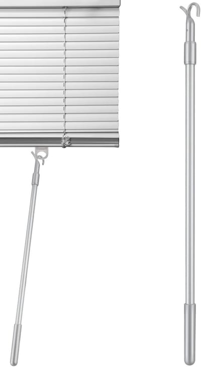 Zware Telescopische Blindstang - Uittrekbare Stang voor Aluminium Jaloezieën en Raamdecoratie Accessoires met Gripfunctie