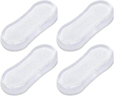Toilet Lid Stopper - Toilet Seat Bumpers - Stabiliseren Toiletbril - Zelfklevend Siliconen - 51 x 23 x 10.7 mm