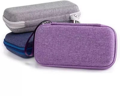 ETSELLS Insuline Koelcase PAARS - Medicatie Koeltas - Inclusief 2 Ice Packs - Waterdicht & Schokbestendig - Diabetes Etui - Voor Reizen