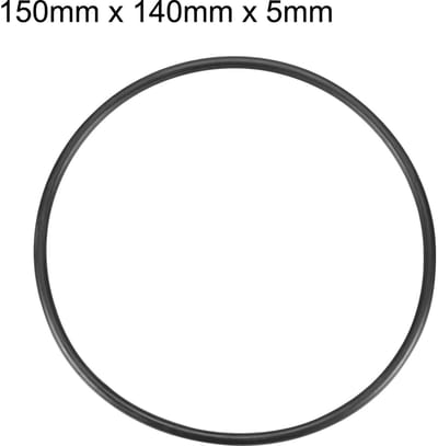 Dailygoods- O-ring 150 mm buitendiameter - rubberen sluitringen - afdichtingsset - nitrilrubber - flexibele afdichting - eenvoudig te installeren - Afdichtring