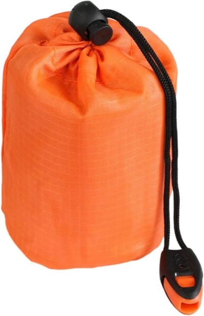 Nooddeken Thermisch - Bivvy Sack - Outdoor Overleven - Waterdicht Reflecterend - 210 x 90 cm - Oranje