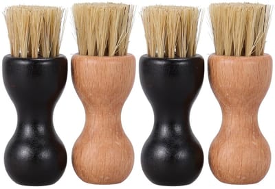 Dailygoods - Dailygoody - Draagbare Schoenborstel - Tapijtreiniging - 8 Stuks - Polijstborstel - Multifunctioneel - Geschikt voor Schoenen, Laarzen en Tapijten