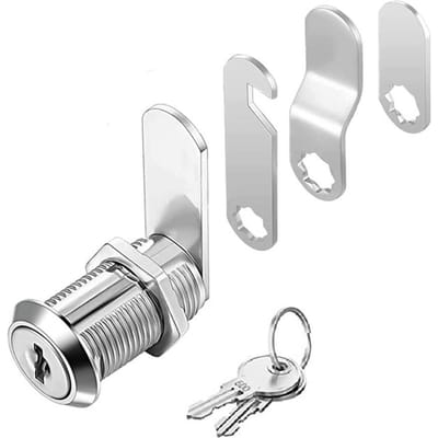 16/30mm Camsluiting Set Deur Kast Brievenbus Lade Kast Kluis Zinklegering Cilinder Camsluiting Met 2 Sleutels Meubelbeslag