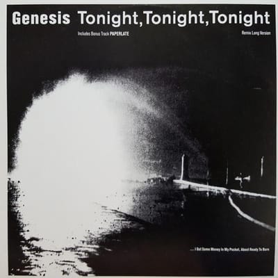 Disque vinyle LP GENESIS Tonight Tonight Tonight Remix Lo 7867220 Atlantic 1987 Canada Rock Occasion