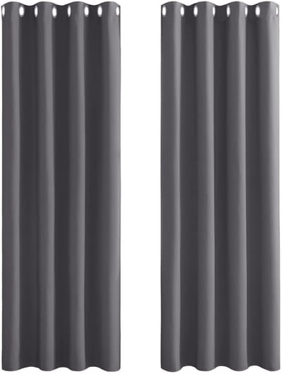 Unyqoos ® Geraffineerde Verduisteringsgordijnen Set van 2 voor Woonkamer en Slaapkamer