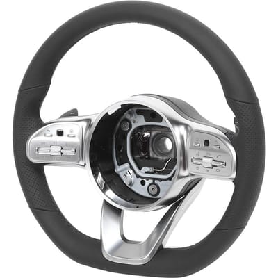 Volant Style Usine Ligne AMG Adapté pour Mercedes-Benz a b c e s g GLc GLE Classe 2010+ gray