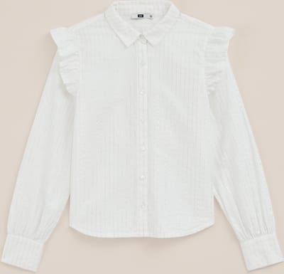 WE Fashion Blouse White Taglia: 122/128 | Camicie Outlet | Unisex | Bianco