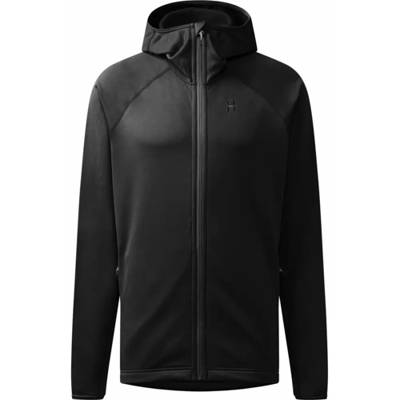 Haglofs Magma Mid Hood Heren (Maat - S, Kleur - True black)