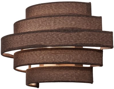 Lumidora Wandlamp 75407 - Voor binnen - POLIGNANO - E14 - Bruin - Metaal