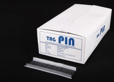 Nietjes Standaard - Kunststof Draden - Etiketten Beplakken - Hoogwaardig Polypropyleen - 25 mm - Transparant