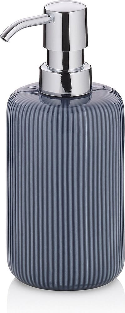 Zeepdispenser, 0.35 L, Keramiek, Rook Blauw - Kela | Ava