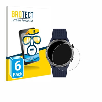 BROTECT - Screenprotector voor Reflex Active Sea Venture 400 R - Folie Beschermfolie transparant 6 Stuks