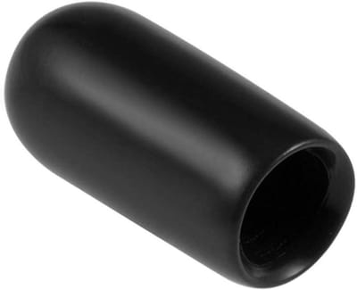 Rubberen Eindkappen - Beschermdoppen Vinyl - Meubels Beschermen - Flexibel & Duurzaam - 5 mm Binnendiameter - Zwart