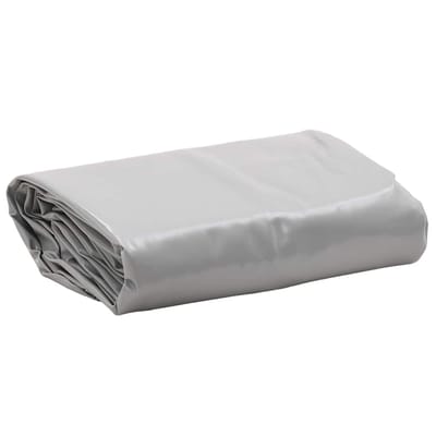 vidaXL - Dekzeil - 650 - g/m² - 1x2,5 - m - grijs